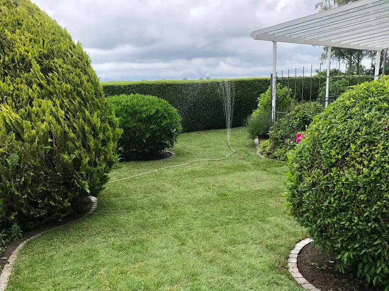 Bild von den Gartenarbeiten von Gath Hausmeisterservice